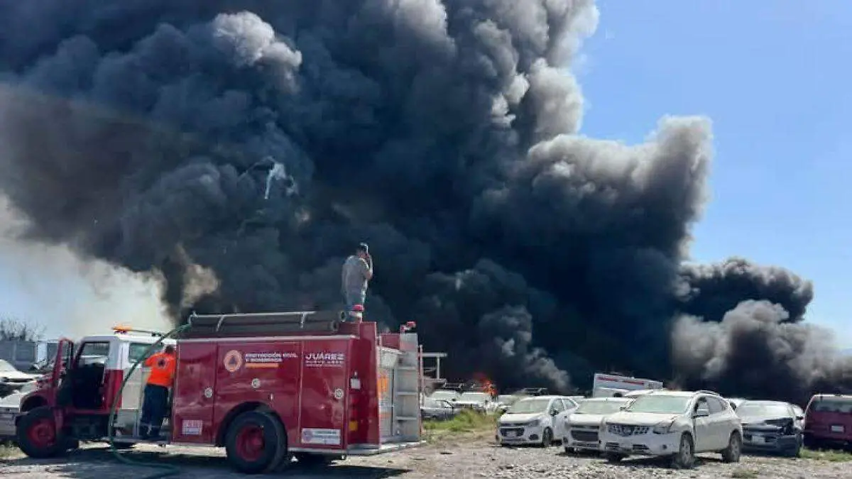 Incendio en Monterrey